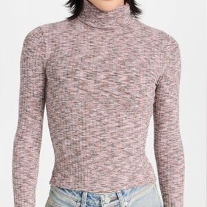 Madewell Spacedye Turtleneck Size Medium